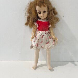Vintage 1950s Harriet Hubbard Ayers Ideal Doll P-90 Blue Sleep Eyes  14"